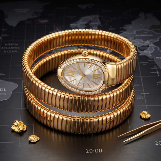 Silver Spiral Watch