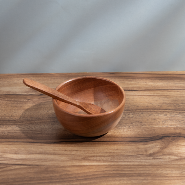 Neem Wood Bowl & Spoon