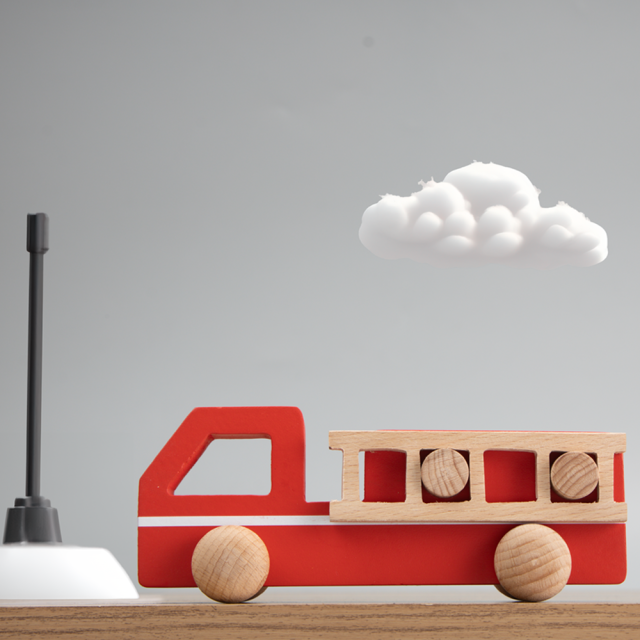 Wooden Fire Engine | 6+ ages