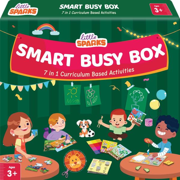 Smart Busy Box | For Ages 3-6 years | DIY Activity Kit