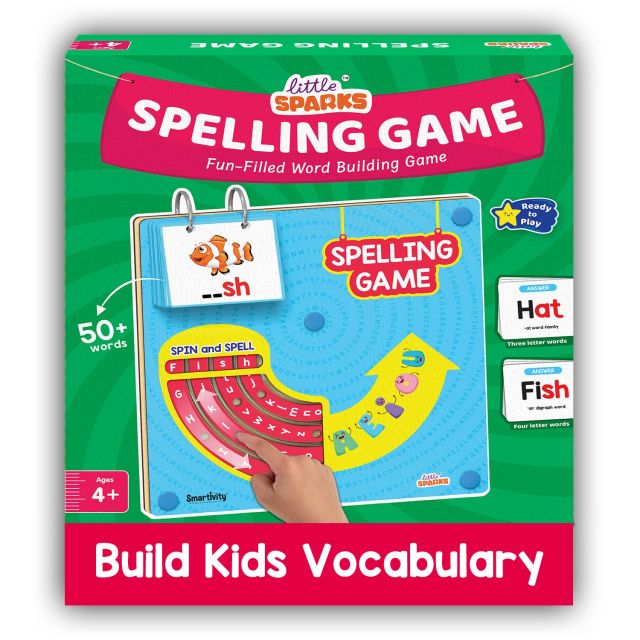 Spelling Game | For Ages 4-8 years | DIY Activity Kit